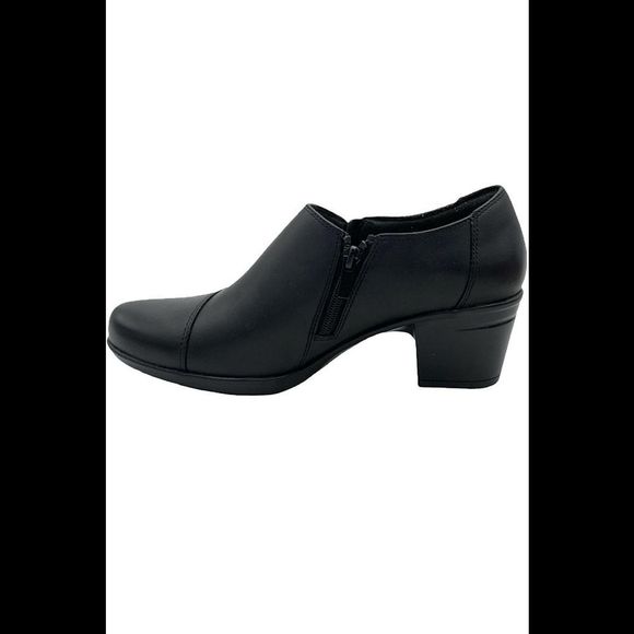 Clarks Collection Leather Shooties Emslie Warren Black - Medium - Picture 4 of 5